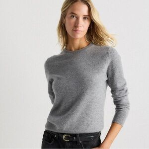 QUINCE MONGOLIAN CASHMERE CREWNECK SWEATER